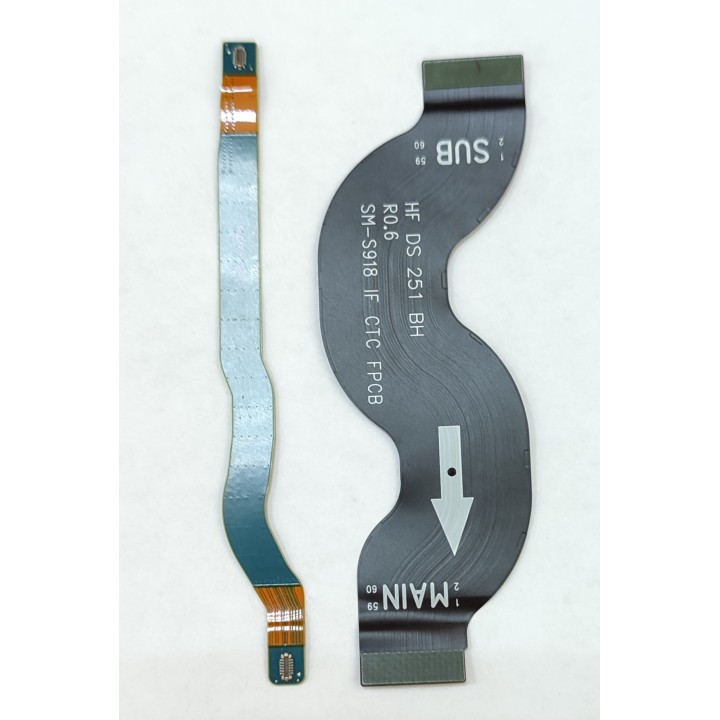 Межплатный шлейф (комплект) Samsung Galaxy S23 Ultra (SM-S918B)