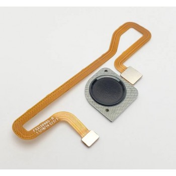 Сканер отпечатка пальца со шлейфом Huawei Y6 Prime (2018) ATU-L31 (черный)