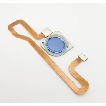 Сканер отпечатка пальца со шлейфом Huawei Y6 Prime (2018) ATU-L31 (синий)