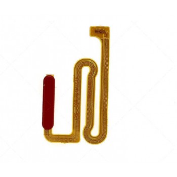 Сканер отпечатка пальца Samsung Galaxy A12 (A125, A127) красный