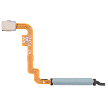 Шлейф сканера отпечатка пальца Xiaomi Redmi Note 10 (голубой)