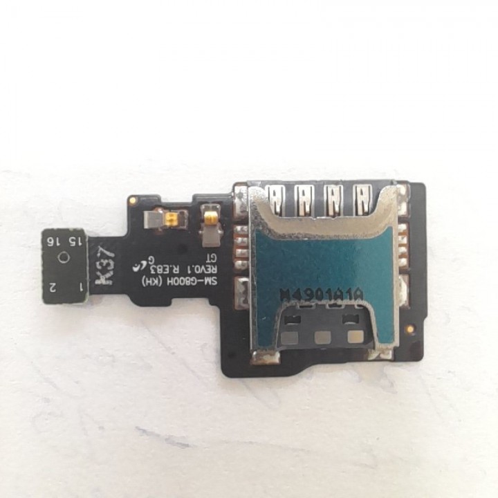 SIM-коннектор Samsung Galaxy S5 mini (SM-G800H)