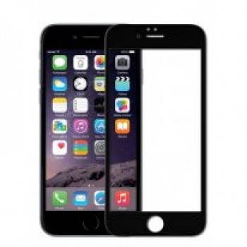Защитное стекло Apple iPhone 5g, 5s, SE (черный) 5D