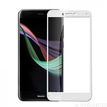 Защитное стекло Huawei P8 lite 2017, GR3 (PRA-LA1, DIG-L21) 5D белый