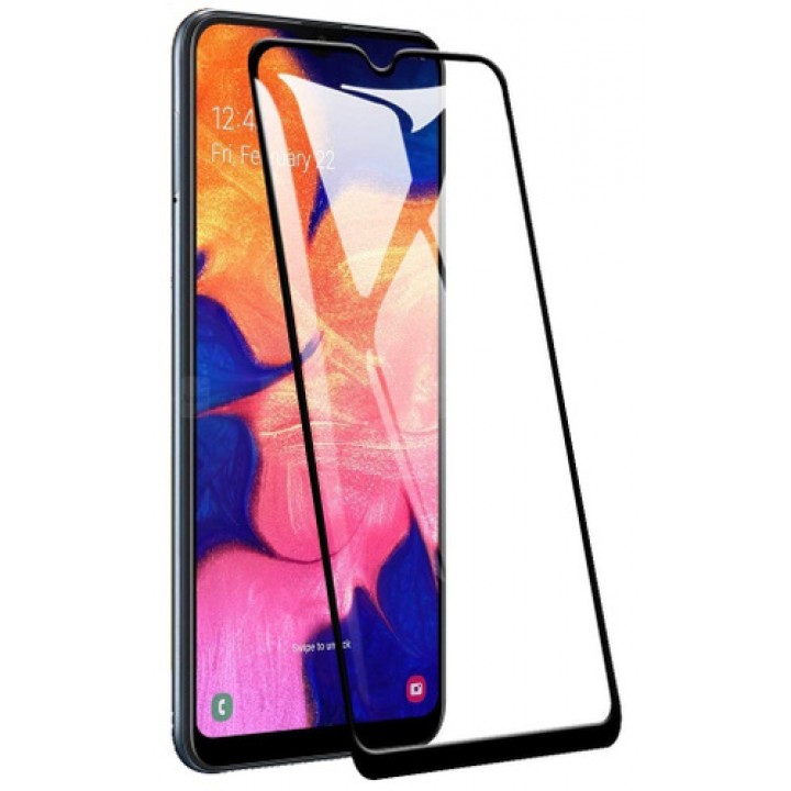 Защитное стекло Samsung Galaxy A20s (черный) 5D