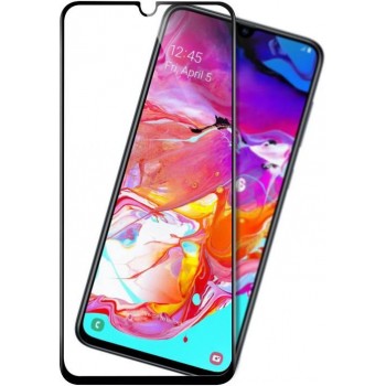 Защитное стекло Samsung Galaxy A70 (черный) 5D