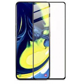 Защитное стекло Samsung Galaxy A80 (черный) 5D
