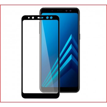 Защитное стекло Samsung Galaxy A8s 2018 черный 5D